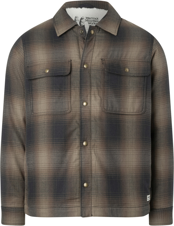 Marmot Ridgefield Sherpa Flannel Shirt Jacket Marmot Ridgefield Sherpa Flannel Shirt Jacket Farbe / color: black ()