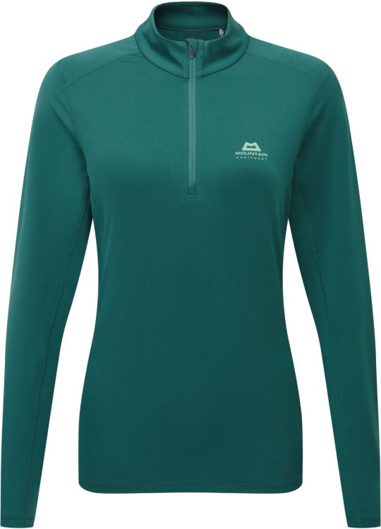 Mountain Equipment Cerrig LS Womens Zip-T Mountain Equipment Cerrig LS Womens Zip-T Farbe / color: deep teal ()