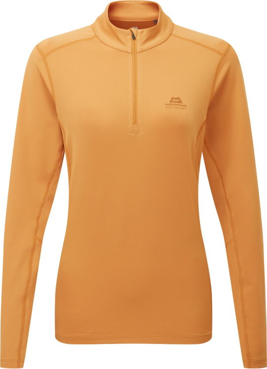 Mountain Equipment Cerrig LS Womens Zip-T Mountain Equipment Cerrig LS Womens Zip-T Farbe / color: butterscotch ()