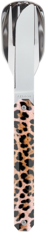 Akinod Feststehendes Besteck 12h34 Akinod Feststehendes Besteck 12h34 Farbe / color: leopard ()