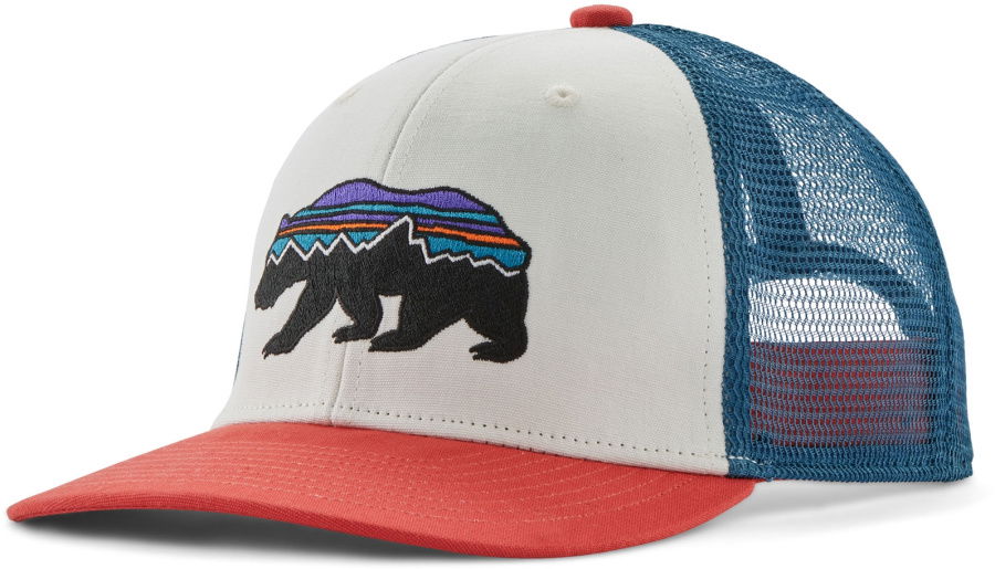 Patagonia Kids Trucker Hat Patagonia Kids Trucker Hat Farbe / color: fritz roy bear/birch white ()