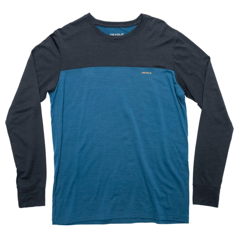 Devold Classic Linear LS Man Devold Classic Linear LS Man Farbe / color: ink/flood ()