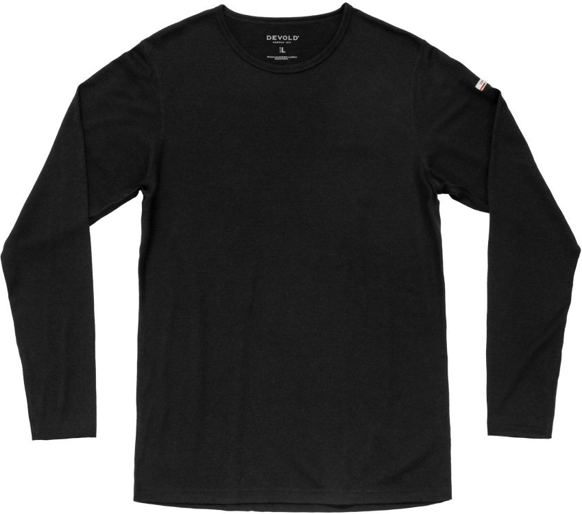 Devold Breeze Plus Merino 200 Shirt Man Devold Breeze Plus Merino 200 Shirt Man Farbe / color: black ()