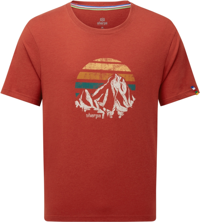 Sherpa Adventure Gear Bali Retro Sunset Tee Sherpa Adventure Gear Bali Retro Sunset Tee Farbe / color: rust ()