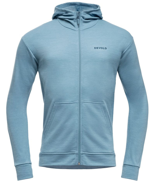 Devold Everyday Zip Hoodie Man Devold Everyday Zip Hoodie Man Farbe / color: skyblue ()