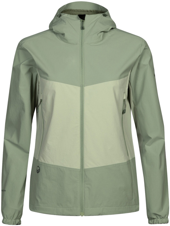 Halti Pallas Evo X Stretch Hooded Jacket Womens Halti Pallas Evo X Stretch Hooded Jacket Womens Farbe / color: basil ()