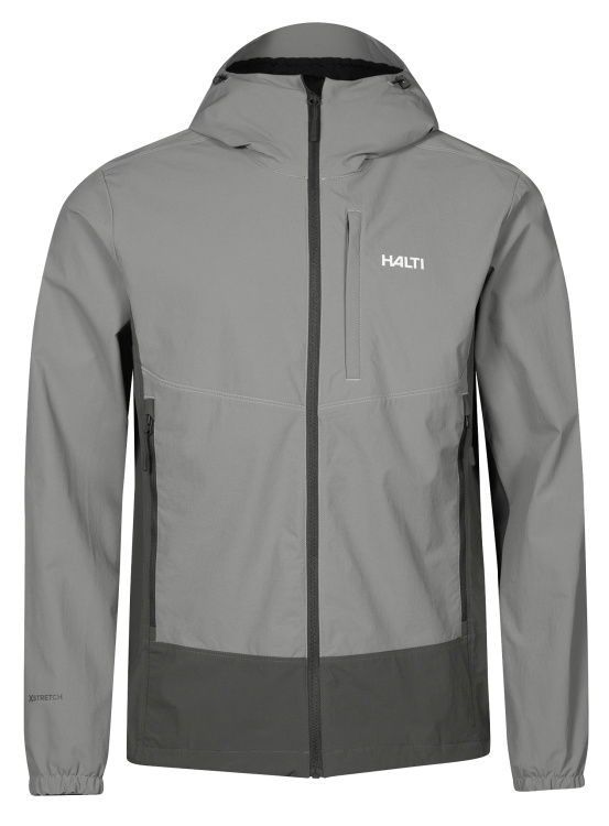 Halti Pallas Evo X Stretch Hooded Jacket Mens Halti Pallas Evo X Stretch Hooded Jacket Mens Farbe / color: silent storm grey ()