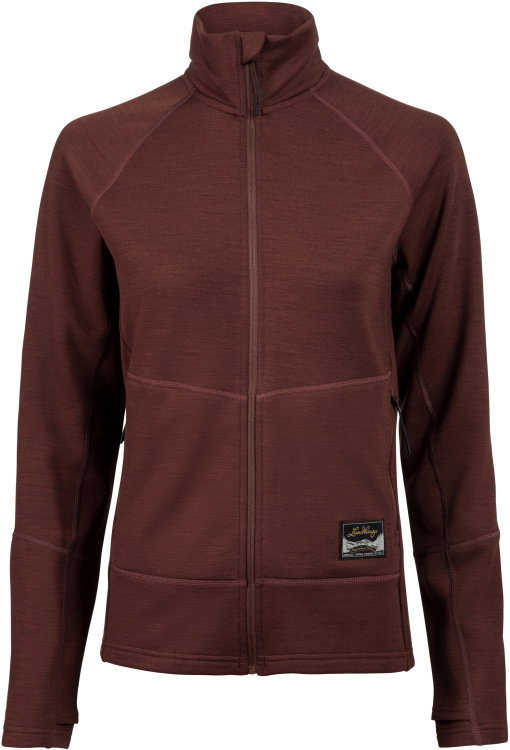 Lundhags Tived Merino Full Zip Women Lundhags Tived Merino Full Zip Women Farbe / color: burgundy ()