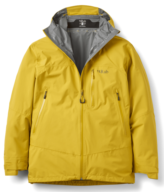 Rab Downpour Mountain Jacket Rab Downpour Mountain Jacket Farbe / color: dark pollen ()