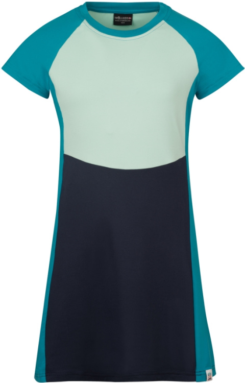 Trollkids Girls Senja Dress Trollkids Girls Senja Dress Farbe / color: navy/dark turqouise ()