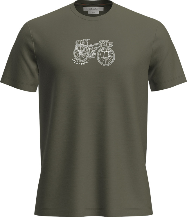 Icebreaker Tech Lite SS Tee Adventure Ride Icebreaker Tech Lite SS Tee Adventure Ride Farbe / color: loden ()