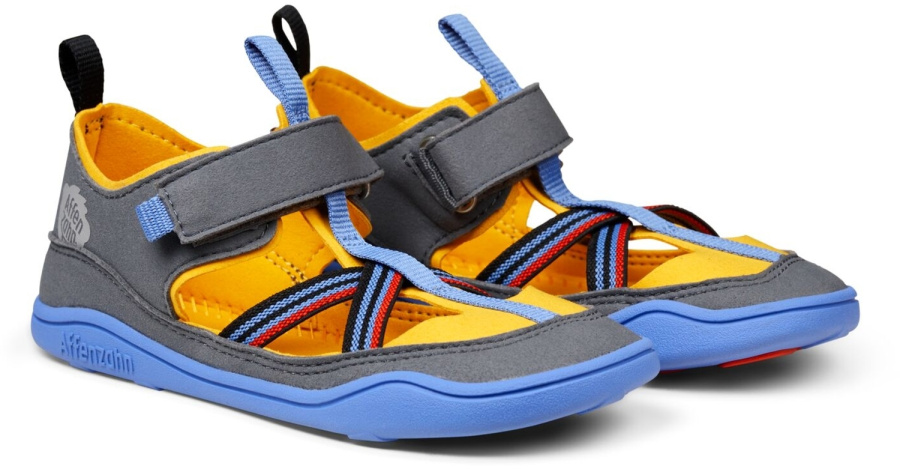 Affenzahn Barfußschuh Sandale Vegan Breezy Affenzahn Barfußschuh Sandale Vegan Breezy Farbe / color: Tukan grau ()