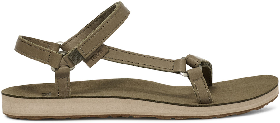 Teva Original Universal Slim Leather Women Teva Original Universal Slim Leather Women Farbe / color: bunrt olive ()
