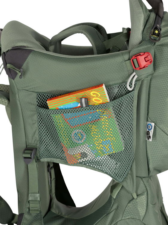 Mesh Tasche Seite / Mesh pocket side