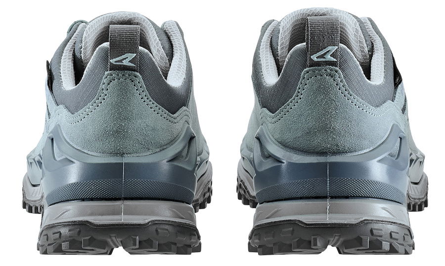 Detailansicht / detail, rauchblau/weiß