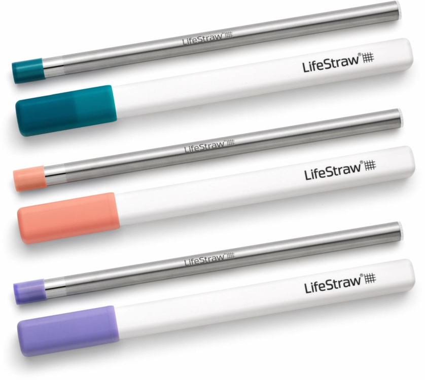 Lifestraw by Vestergaard Sip Wasserfilter-Strohhalm Lifestraw by Vestergaard Sip Wasserfilter-Strohhalm Farbe / color: 3-Pack multi color ()