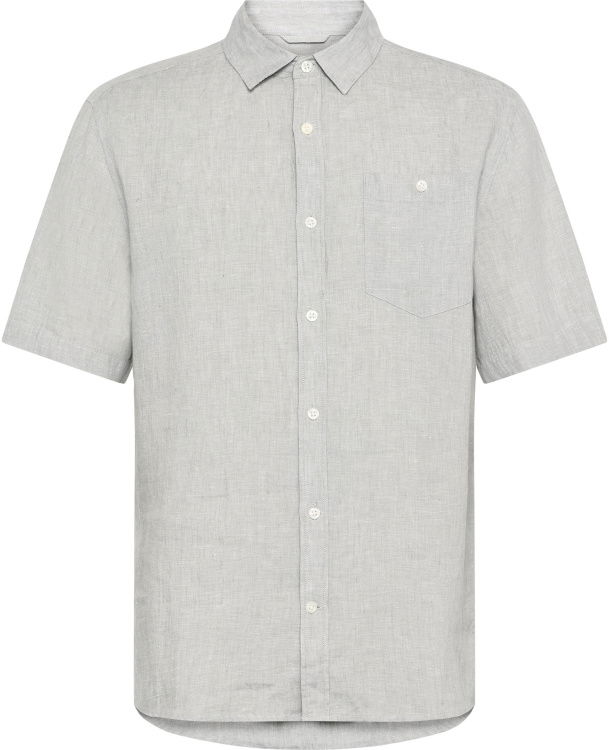 KnowledgeCotton Apparel Linen Short Sleeve Shirt KnowledgeCotton Apparel Linen Short Sleeve Shirt Farbe / color: ultimate gray ()