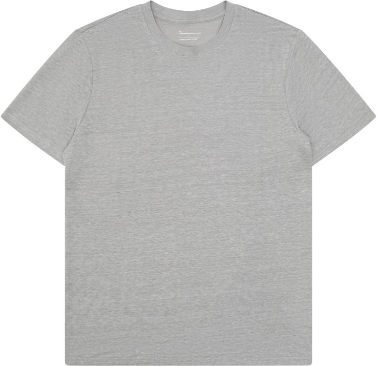 KnowledgeCotton Apparel Linen T-Shirt KnowledgeCotton Apparel Linen T-Shirt Farbe / color: ultimate gray ()