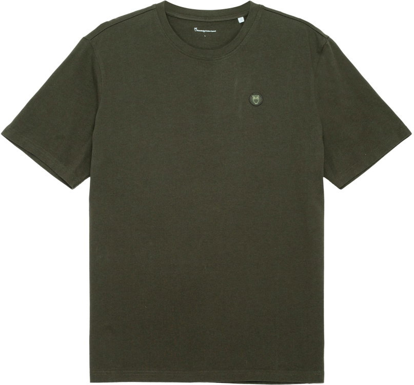 KnowledgeCotton Apparel Badge T-Shirt KnowledgeCotton Apparel Badge T-Shirt Farbe / color: forrest night ()