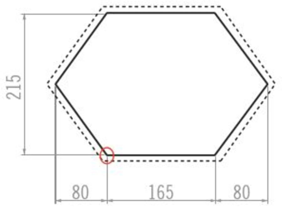 Grundriss 3P. / Groundsheet 3P.