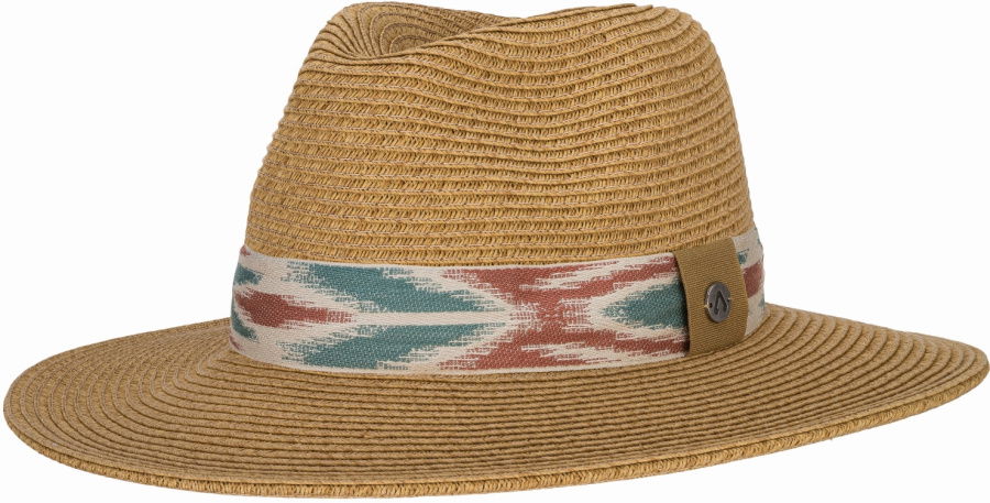 P.A.C. Ecuador Panama Straw Hat P.A.C. Ecuador Panama Straw Hat Farbe / color: dark beige solara red 002 ()