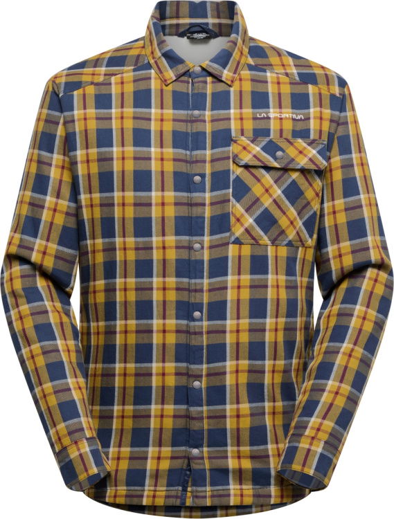 La Sportiva Rambler Lined Flannel Shirt La Sportiva Rambler Lined Flannel Shirt Farbe / color: night sky/savana ()