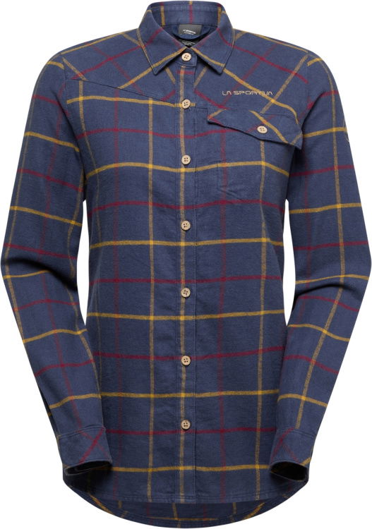 La Sportiva Rambler Light Flannel Shirt Women La Sportiva Rambler Light Flannel Shirt Women Farbe / color: night sky/savana ()