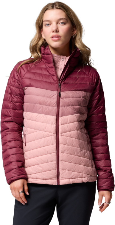Columbia Powder Pass Jacket Women Columbia Powder Pass Jacket Women Farbe / color: eraser pink, fig, rich wine ()