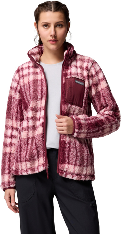 Columbia West Bend Print Full Zip II Women Columbia West Bend Print Full Zip II Women Farbe / color: rich wine herringplaid ()