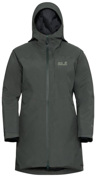 Jack Wolfskin Icecape 2L Down Insulated Jacket Women RDS Jack Wolfskin Icecape 2L Down Insulated Jacket Women RDS Farbe / color: slate green ()