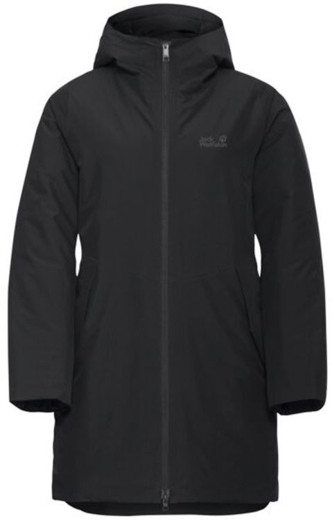 Jack Wolfskin Frost Haven Coat Women Jack Wolfskin Frost Haven Coat Women Farbe / color: black ()