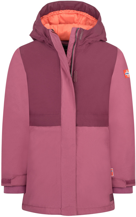 Trollkids Girls Hovden Coat Trollkids Girls Hovden Coat Farbe / color: redwood/salmon ()