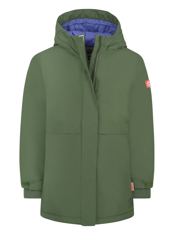 Trollkids Girls Hovden Coat Trollkids Girls Hovden Coat Farbe / color: ivy/dark purple ()