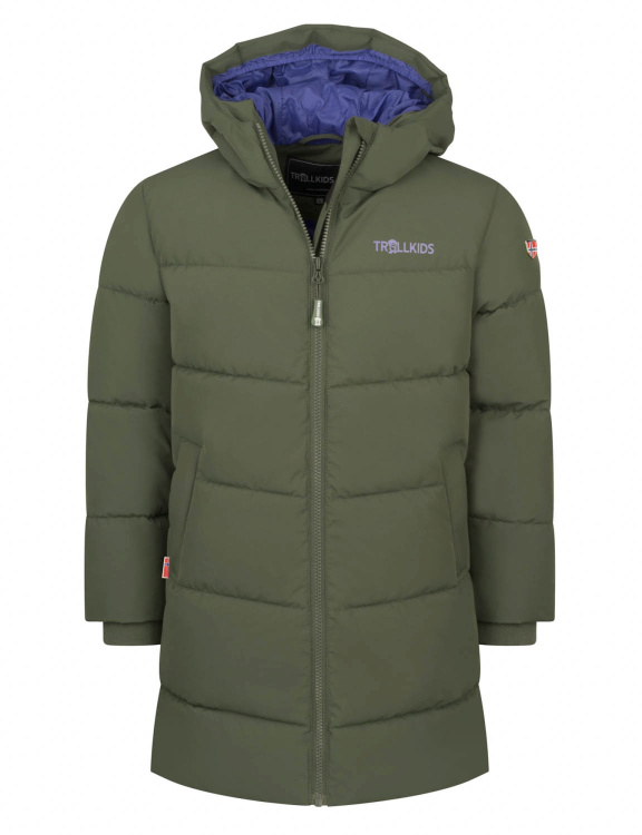 Trollkids Girls Aurland Coat XT Trollkids Girls Aurland Coat XT Farbe / color: ivy/dark purple/black ()