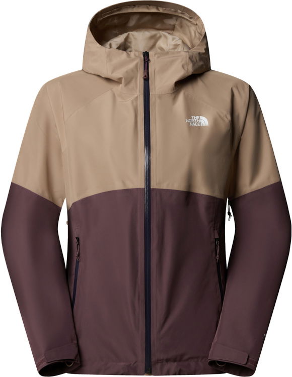 The North Face Womens Diablo Dynamic Zip-In Jacket The North Face Womens Diablo Dynamic Zip-In Jacket Farbe / color: mushroom grey/tawny quartz ()