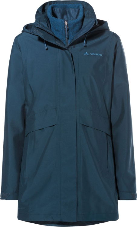 VAUDE Womens Idris 3in1 Parka IV VAUDE Womens Idris 3in1 Parka IV Farbe / color: dark sea ()