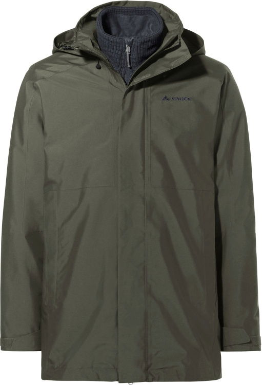 VAUDE Mens Idris 3in1 Parka IV VAUDE Mens Idris 3in1 Parka IV Farbe / color: khaki ()