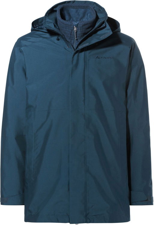 VAUDE Mens Idris 3in1 Parka IV VAUDE Mens Idris 3in1 Parka IV Farbe / color: dark sea ()