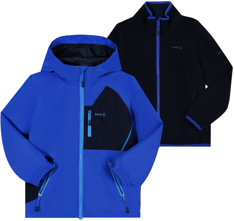 Integrierte Fleecejacke / Integrated Fleecejacket