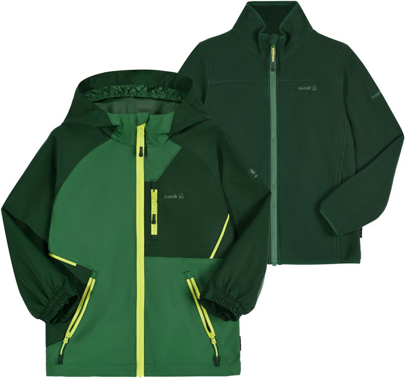 Integrierte Fleecejacke / Integrated Fleecejacket