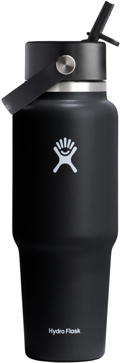 Hydro Flask Travel Bottle Wide Flex Straw Hydro Flask Travel Bottle Wide Flex Straw Farbe / color: black ()
