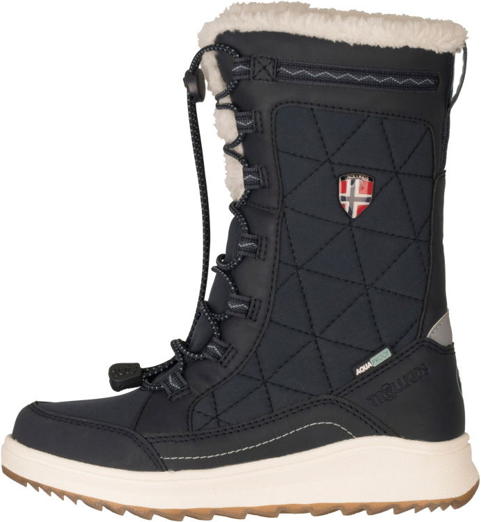 Trollkids Girls Arendal Winter Boots Pro Trollkids Girls Arendal Winter Boots Pro Farbe / color: navy/frost mint ()