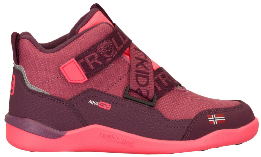 Trollkids Kids Nordfjord Barefoot Winter Hiker Trollkids Kids Nordfjord Barefoot Winter Hiker Farbe / color: frozen berry/d ruby/pink sal ()