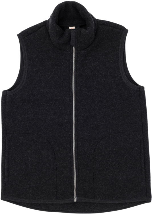 Engel Weste Merino Wollfleece Damen Engel Weste Merino Wollfleece Damen Farbe / color: schwarz melange ()