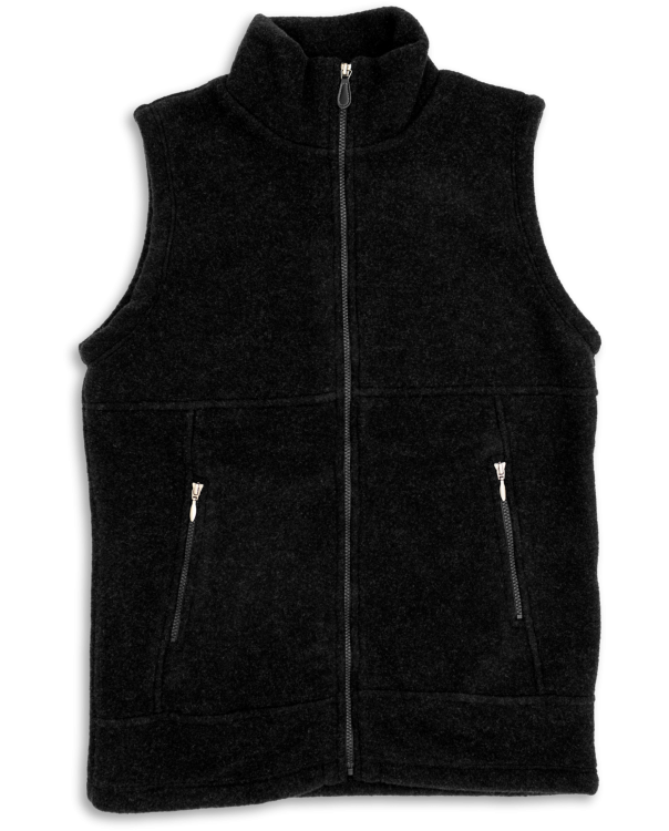 Engel Weste Merino Wollfleece Engel Weste Merino Wollfleece Farbe / color: schwarz melange ()