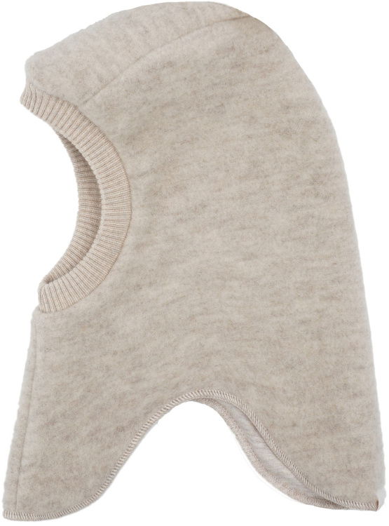 maximo GOTS Wollfleece Schlupfmütze maximo GOTS Wollfleece Schlupfmütze Farbe / color: beige ()
