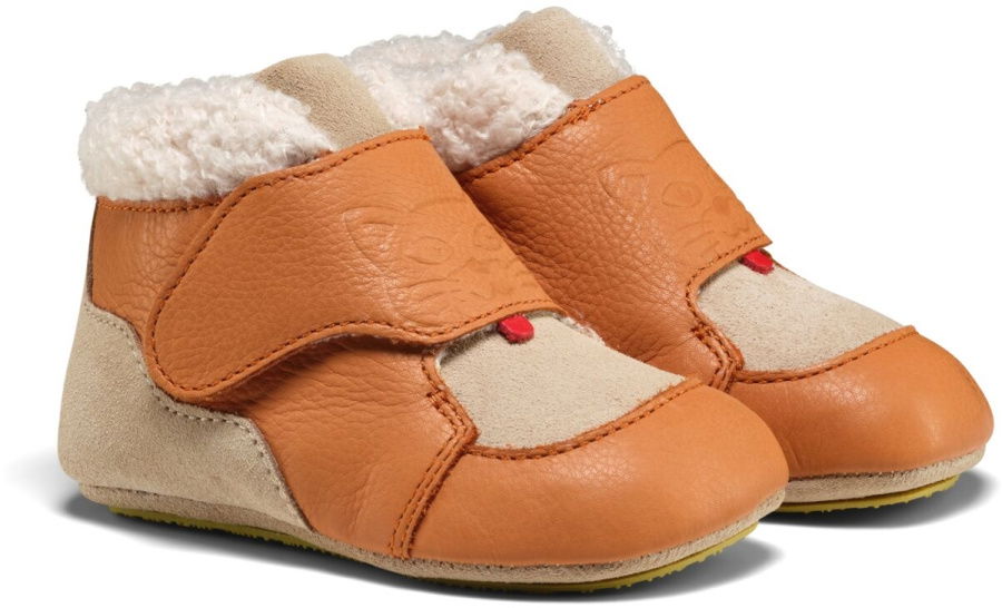 Affenzahn Krabbelschuh Leder Growy Affenzahn Krabbelschuh Leder Growy Farbe / color: Katze braun ()