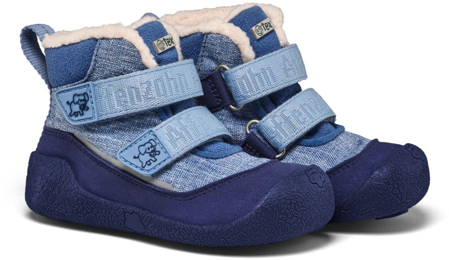 Affenzahn Lauflerner Winterstiefel Vegan Snuggy Affenzahn Lauflerner Winterstiefel Vegan Snuggy Farbe / color: Elefant blau ()