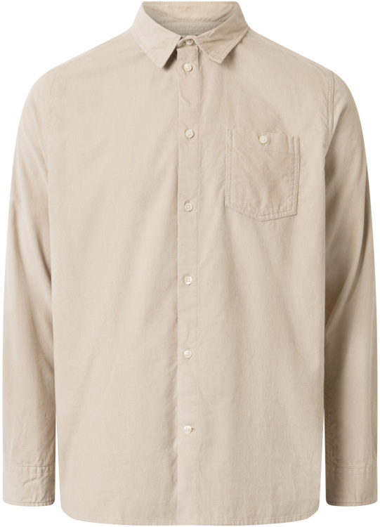 KnowledgeCotton Apparel 26 Wales Cordury Shirt KnowledgeCotton Apparel 26 Wales Cordury Shirt Farbe / color: light feather gray ()