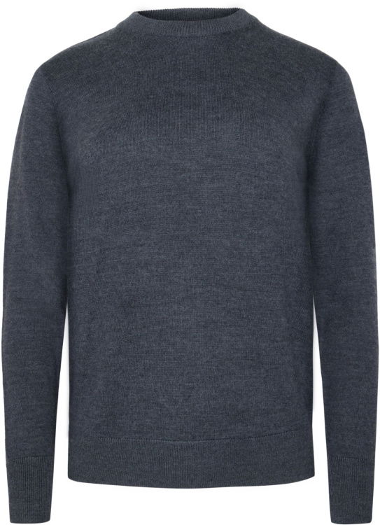 KnowledgeCotton Apparel Fine Merino Crew Neck Women KnowledgeCotton Apparel Fine Merino Crew Neck Women Farbe / color: dark gray melange ()